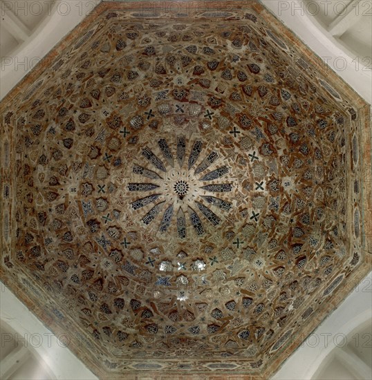 CAPILLA S JERONIMO-CUPULA-AZULEJOS Y MOSAICOS MUDEJARES S XV-MANISES
TOLEDO, IGLESIA DE LA