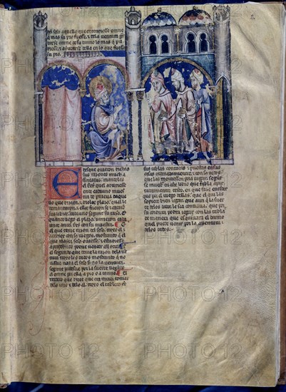ALFONSO X EL SABIO 1221/84
LIBRO DE JUEGOS  PAG 2
SAN LORENZO DEL ESCORIAL,