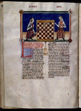 ALFONSO X EL SABIO 1221/84
T.I.6-LIBRO DE LOS JUEGOS-F52V-JUGADORES DE AJEDREZ VESTIDOS CON TRAJES
