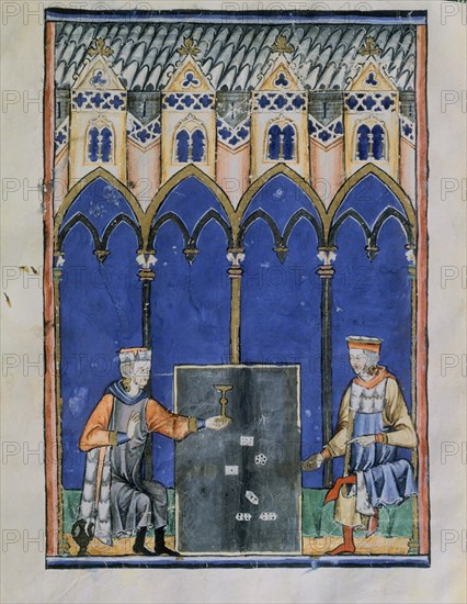 ALFONSO X EL SABIO 1221/84
LIBRO DE JUEGOS (JUEGO DE DADOS )
SAN LORENZO DEL ESCORIAL,