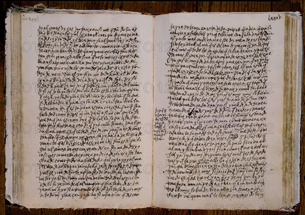SANTA TERESA 1515/1582
MANUSCRITO AUTOBIOGRAFICO PAGINA 85
SAN LORENZO DEL ESCORIAL,
