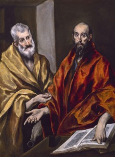 Le Greco, Saint Pierre et Saint Paul