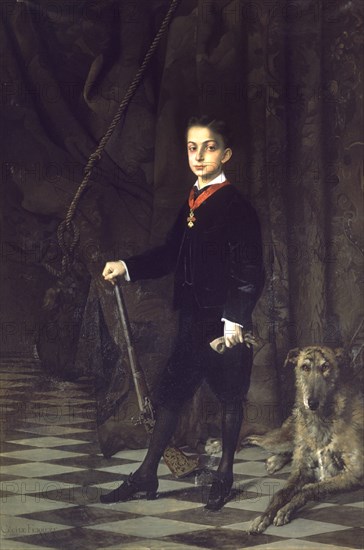 JERRERE CECILIE
ALFONSO XII NINO DE CAZADOR
RIOFRIO, PALACIO REAL
SEGOVIA