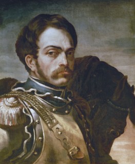 GERICAULT, THEODORE. OFICIAL DE CARABINEROS - 1814 - O/L