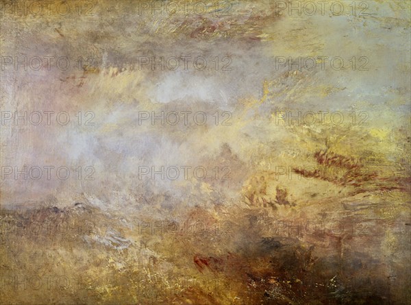 TURNER J M W 1775/1851
TEMPESTAD EN EL MAR
LONDRES, TATE GALLERY
INGLATERRA
