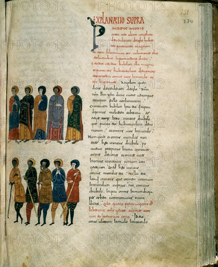 BEATO DE LIEBANA
BTO D FERNANDO Y DONA SANCHA F 231 SIG 14-1
MADRID, BIBLIOTECA