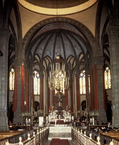 INTERIOR HACIA EL ALTAR
LAGUNA LA, CATEDRAL/IGL STA MARIA REMEDIO
TENERIFE

This image is not