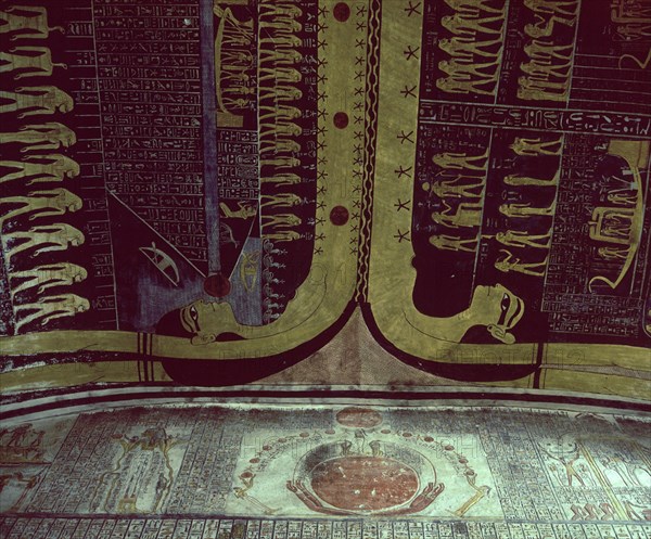 TEMPLO RAMSES IV - FRESCOS
TEBAS, VALLE DE LOS REYES
EGIPTO