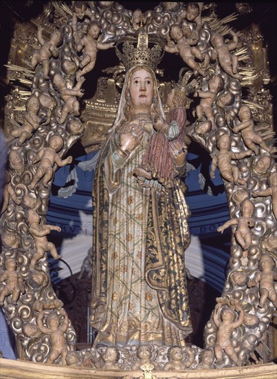 VIRGEN DE LOS OJOS GRANDES EN ALABASTRO POLICROMADO
LUGO, CATEDRAL
LUGO

This image is not