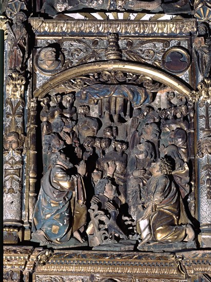 CORNELIS DE H
RETABLO TESTERO NORTE - ASCENSION
LUGO, CATEDRAL
LUGO

This image is not
