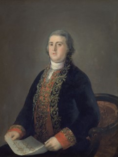 Goya, Portrait de Juan Lopez Robredo