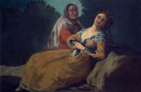 Goya, Maja et Celestina
