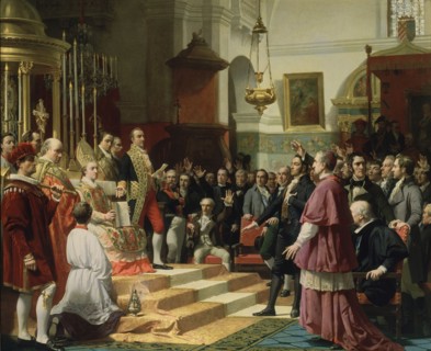 Casado del Alisal, Le Serment des Cortes à Cadix en 1810