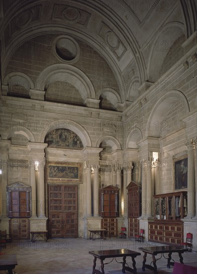 VANDELVIRA ANDRES 1509/75
SACRISTIA DESDE LA CABECERA HACIA LOS PIES
JAEN, CATEDRAL
JAEN