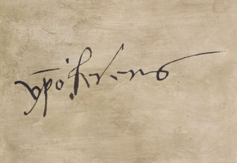 Signature de Christophe Colomb