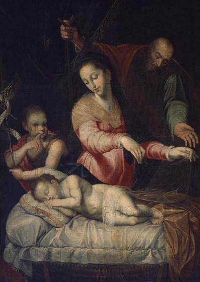 SACRISTIA LA VIRGEN VELANDO EL SUENO DEL NINO
OVIEDO, CATEDRAL DE SAN SALVADOR
ASTURIAS

This