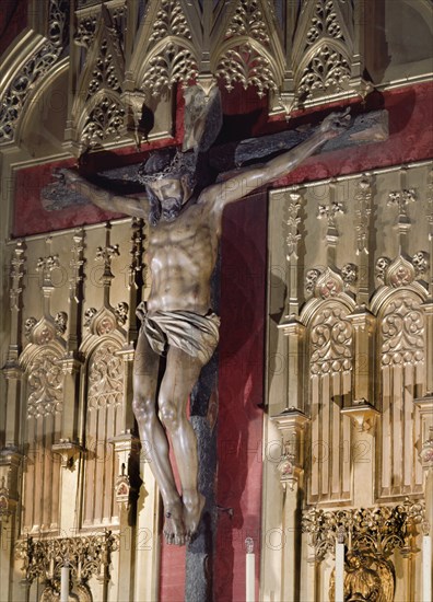 MENA JUAN PASCUAL DE 1707/1784
CRISTO DE LA BUENA MUERTE
MADRID, IGLESIA DE LOS