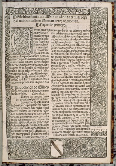 PEREZ DE GUZMAN
MAR DE DUDAS   R/31339
MADRID, BIBLIOTECA NACIONAL RAROS
MADRID

This image is