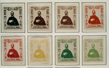 Timbres "Contre le chômage"