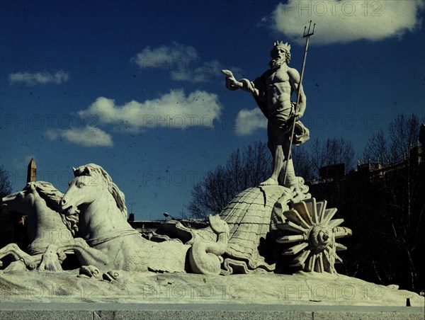 MENA JUAN PASCUAL DE 1707/1784
FUENTE DE NEPTUNO
MADRID, PLAZA DE CANOVAS DEL