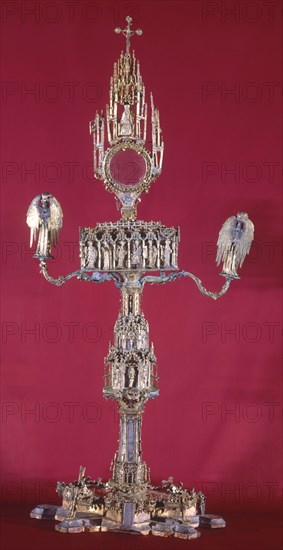 OLCINA JUAN DE
COPON OSTENSORIO S XV-REVERSO
TRAIGUERA, IGLESIA PARROQUIAL
CASTELLON

This