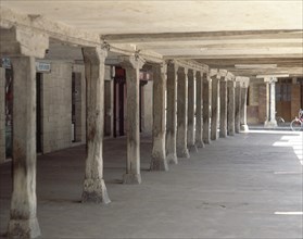PLAZA MAYOR  INTERIOR DE LOS SOPORTALES
VILLADIEGO, EXTERIOR
BURGOS