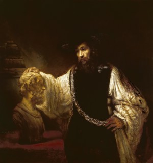 Rembrandt, Aristotle with a Bust of Homer