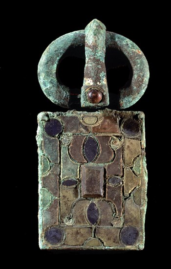 BROCHE VISIGODO DE CINTURON-CASTILTIERRA(SORIA)-
MADRID, INSTITUTO VALENCIA DE DON