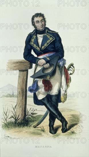 MILLET FRITZ
MARISCAL ANDRES MASSENA (1758-1817) DUQUE DE RIVOLI
