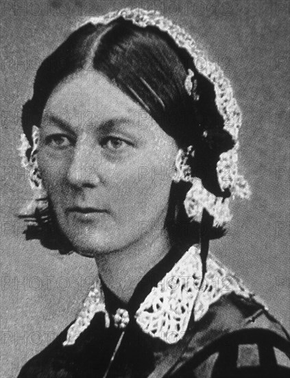 RETRATO DE FLORENCE NIGHTINGALE ENFERMERA Y REFORMADORA DEL SISTEMA SANITARIO- 1820/1910

This