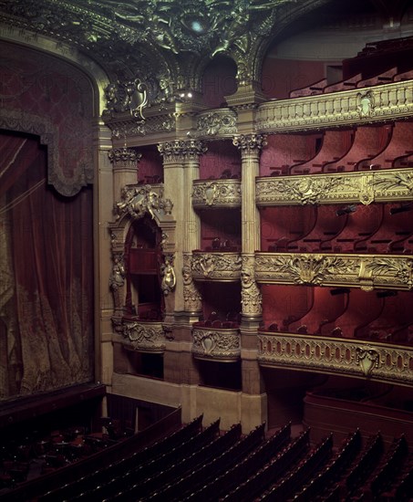 PALCOS LATERALES
CALAIS, TEATRO DE LA OPERA
FRANCIA