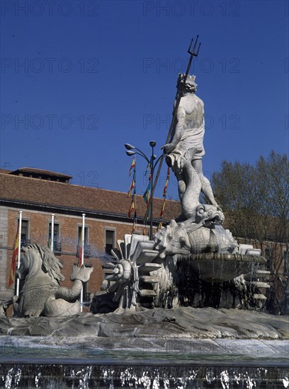 MENA JUAN PASCUAL DE 1707/1784
FUENTE DE NEPTUNO
MADRID, EXTERIOR
MADRID