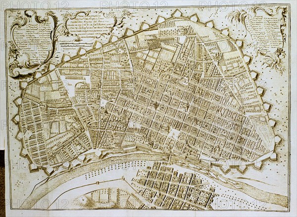 JUAN JORGE/ULLOA ANTONIO
VIAJE A AMERICA MERIDIONAL (MAPA DE LIMA)
MADRID, BIBLIOTECA NACIONAL
