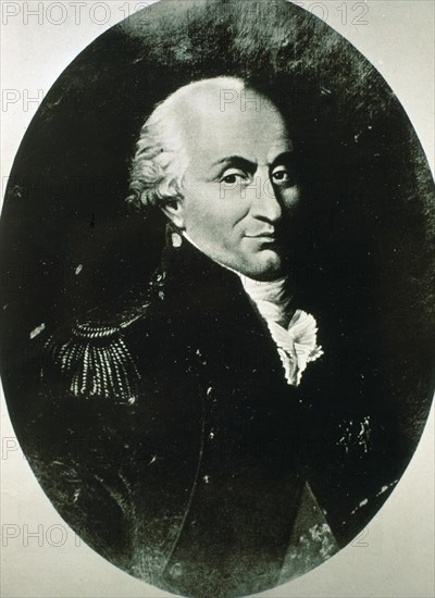 CHARLES DE COULOMB (1736-1806)  FISICO FRANCES-INVENTOR DE LA BALANZA DE TORSION

This image is