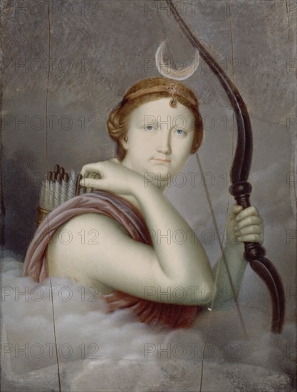 CRUZ Y RIOS LUIS DE 1776/1853
LA INFANTA LUISA CARLOTA-DIANA CAZADORA  (1834)
MADRID, COLECCION