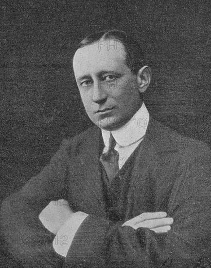 GUGLIELMO MARCONI 1874-1937-INGENIERO ELECTRONICO ITALIANO-PREMIO NOBEL DE FISICA EN 1909-INVENTOR