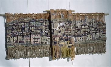 BOSCH REITG JM
TAPIZ - 'QUIMERA' 135*135+90*150
ARANJUEZ, PREMIO NACIONAL TAPICES
MADRID