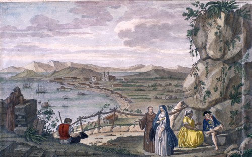 VISTA DE LA ISLA DE SANTA CATALINA