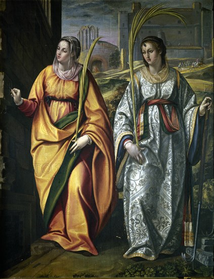 CARVAJAL LUIS DE 1556/1607
BASILICA - STA LEOCADIA Y STA ENGRACIA - S XVI -  MANIERISMO