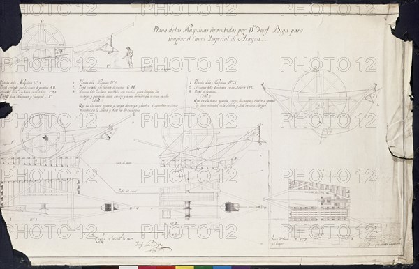 BIGA JOSEF
CANAL IMPERIAL ARAGON-PLANOS DE MAQUINAS PARA LIMPIEZA- NOV 1807

This image is not