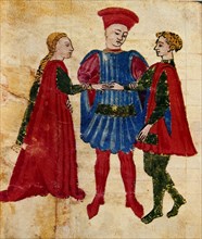 MS PARMA 3596 - MATRIMONIO JUDIO - 1415
PARMA, B PALATINA
ITALIA

This image is not