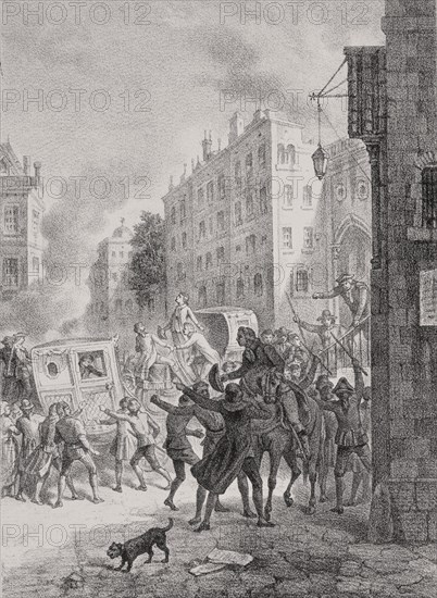 MOTIN DE ARANJUEZ EN EL REINADO DE FERNANDO VII
MADRID, BIBLIOTECA NACIONAL B