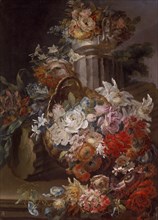 PARRA MIGUEL 1780/1846
CESTO DE FLORES 1803- 83x59,5 cm
VALENCIA, MUSEO BELLAS ARTES - COLEGIO