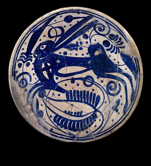 LIEBRE - PLATO CERAMICA AZUL DE PATERNA
VALENCIA, MUSEO CERAMICA GONZALEZ MARTI
VALENCIA

This