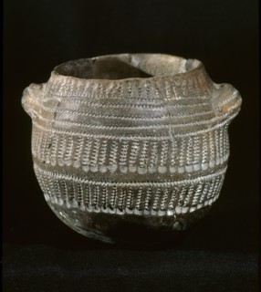 Verre ibérique de la grotte d'or