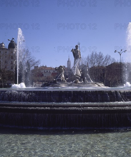 MENA JUAN PASCUAL DE 1707/1784
FUENTE DE NEPTUNO
MADRID, PLAZA DE CANOVAS DEL