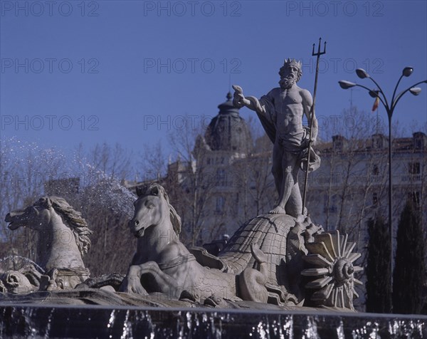 MENA JUAN PASCUAL DE 1707/1784
FUENTE DE NEPTUNO
MADRID, PLAZA DE CANOVAS DEL