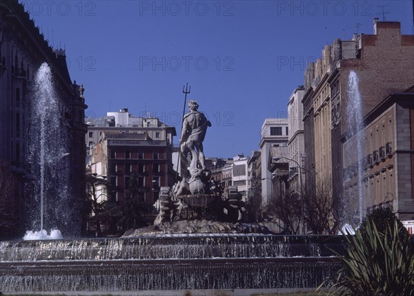 MENA JUAN PASCUAL DE 1707/1784
FUENTE DE NEPTUNO
MADRID, PLAZA DE CANOVAS DEL