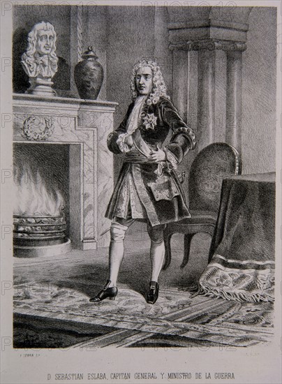 SEBASTIAN ESLABA - CAPITAN GENERAL Y MINISTRO (S XIX)
MADRID, BIBLIOTECA NACIONAL B