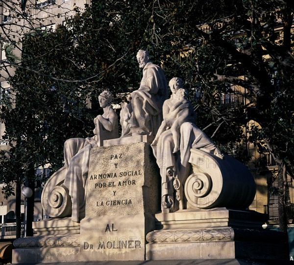 CAPUZ
MONUMENTO AL DOCTOR MOLINER
VALENCIA, MUSEO BELLAS ARTES - COLEGIO PIO V
VALENCIA